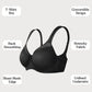 💐Women's Elegant Sheer Full Coverage Plus Size Bra