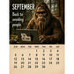 🦶2027 Bigfoot's Daily Life Calendar
