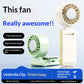 🌀【Table and Waist Fan with Long Battery Life】—— Clip it to your belt or set it on the table: Wherever you are, you’ll stay nice and cool!❄️💨