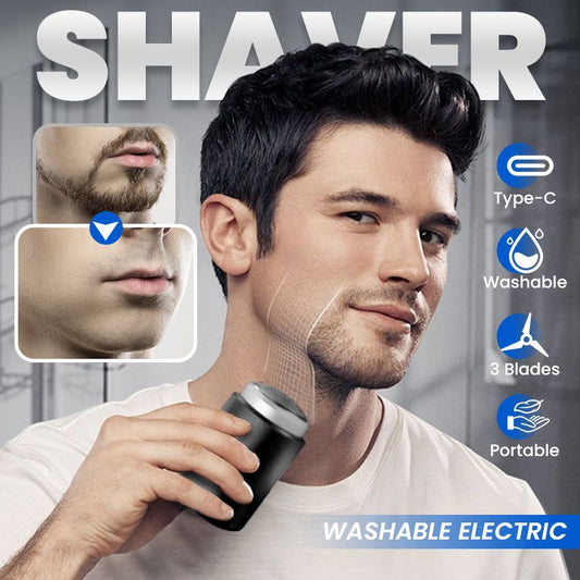 💥Hot Sale 50% Off 💥Pocket Size Washable Electric Shaver