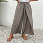 🌷Summer Cool Dea🎉Women's Printed Wide-Leg Drawstring Trousers