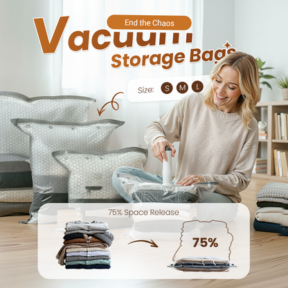 🎅Hot Sale 50% OFF🎁 Travel Vacuum Storage Bags & Portable Pump Set