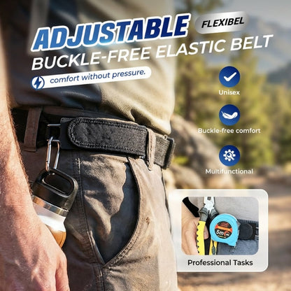 ✨ No Buckle Elastic Belt for Men & Women