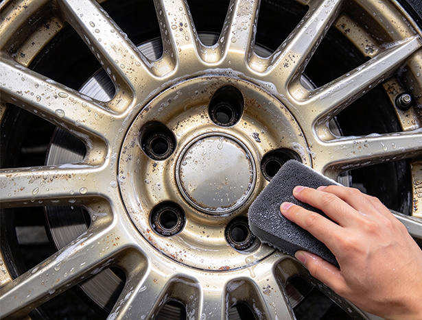 Wipe and dry the surface