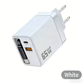 65W Fast Charging Phone Charger Block with Retractable 80cm Type-C Cable