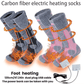 🎁2026 New Arrivals 50% OFF💥Rechargeable Heated Socks – carbon fiber fast heating, 6000mAh battery up to 9 hours. Perfect for skiing, hiking & winter warmth! 🛡️✅
