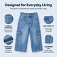 👖 50% RABATT! 🌸 Women's Casual Stretchy Cropped Denim Pants – Comfortable & versatile – Perfect for casual days, summer outings or office chic – breathable and stylish ✨🌿