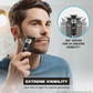 ⏳LIMITED TIME: 50% OFF! 🏆Luxe 3-in-1 Professional Men’s Grooming Set – T-Blade Trimmer, Foil Shaver & Nose Trimmer – With LED Display & USB Rechargeable
