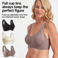 💕Women's Ribbed Push Up Adjustable Wireless Bra🌸