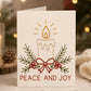 🎅Christmas Hot Sale 50% OFF! ✨🌲 🪡 Christmas Hand Embroidery Card DIY Kit | Stitch Your Way Into the Christmas Spirit ✨ 🎁