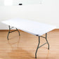 Pack Stretch Fabric Table Top Cap Cover, fits 4ft/6ft/8ft Tables