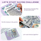 🔥 Hot Sale 50% OFF ✉️💸Savings Challenges Book with Envelopes