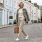 🌸Women's  Elastic Waist Cotton Linen Casual Pants
