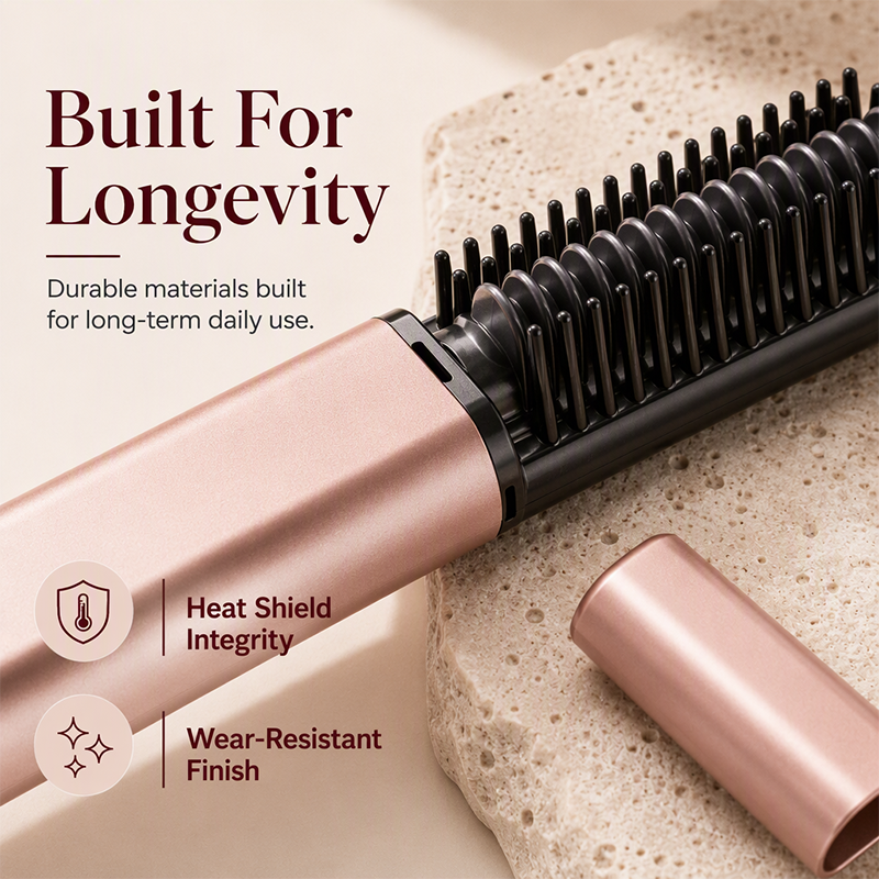 ✨Portable Wireless Mini Hair Styler with Comb – More Volume & A Naturally Full Look