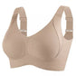 💕Women's Ribbed Push Up Adjustable Wireless Bra🌸