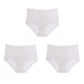 High Waist Leak Proof Ice Silk Panties Plus Size L-5XL