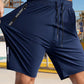 🔥HOT SALE 50% OFF🥰 Men's Elastic Summer Shorts💎Breathable, Zippered Pockets & Stretch Fit🩳❄️