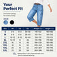 👖 50% RABATT! 🌸 Women's Casual Stretchy Cropped Denim Pants – Comfortable & versatile – Perfect for casual days, summer outings or office chic – breathable and stylish ✨🌿