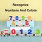 🚗🔤50% OFF 🔥HOT SALE - Numbers And Letters Magnetic Train Puzzle Wooden Toy Car