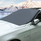 🚗 BUY 2 GET 1 FREE! ✨ 4-Layer Magnetic Windshield Car Cover - Thermal Insulation & Frost Protection with Easy Installation ❄️🔗