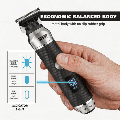 ⏳LIMITED TIME: 50% OFF! 🏆Luxe 3-in-1 Professional Men’s Grooming Set – T-Blade Trimmer, Foil Shaver & Nose Trimmer – With LED Display & USB Rechargeable