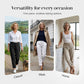 🌸Women's  Elastic Waist Cotton Linen Casual Pants