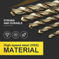 🏭✨ Factory Outlet – 50pc Titanium Drill Bit Set 🔩⚡🧰