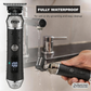 ⏳LIMITED TIME: 50% OFF! 🏆Luxe 3-in-1 Professional Men’s Grooming Set – T-Blade Trimmer, Foil Shaver & Nose Trimmer – With LED Display & USB Rechargeable
