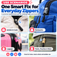 Fix Broken Zipper Pulls Instantly! No-Sew Clip-On Repair Kit