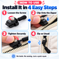 Fix Broken Zipper Pulls Instantly! No-Sew Clip-On Repair Kit