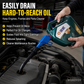 🔧 Flexible Oil Drain Funnel – Bendable Reusable Fluid Transfer Tool for Automotive Maintenance