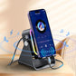 Limited-Time 50% OFF!🎁5-in-1 wireless Bluetooth speaker with induction function and adjustable cell phone holder