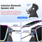 Limited-Time 50% OFF!🎁5-in-1 wireless Bluetooth speaker with induction function and adjustable cell phone holder