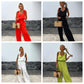 💕Limited Sale 50% OFF💕Women's Sleeveless Wide Leg Jumpsuit