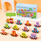 🚗🔤50% OFF 🔥HOT SALE - Numbers And Letters Magnetic Train Puzzle Wooden Toy Car