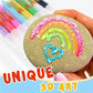 🔮Magic Pen – Draw 3D with one stroke!🎄 DIY Bubble Popcorn Drawing Pens 🔥