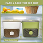 🥳2026 HOT SALE🧊Portable Ice Maker with Lid and Storage Box (48 cubes)