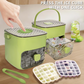 🥳2026 HOT SALE🧊Portable Ice Maker with Lid and Storage Box (48 cubes)