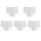 High Waist Leak Proof Ice Silk Panties Plus Size L-5XL