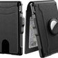 🔥Last Day 50% OFF-💼🔒Men's Simple Bifold Wallet- with Pop Up Aluminum Case Money Clip Slim Leather Slots Credit Card Holder RFID Blocking Bifold Minimalist Wallet(🎁Perfect Gift)