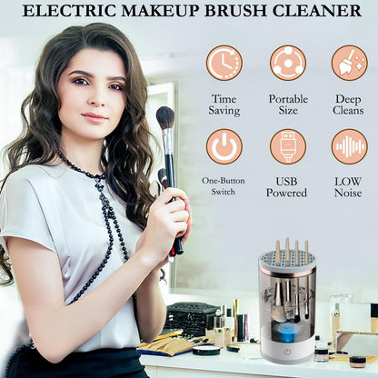 💕LAST DAY SALE 50% OFF🧼Automatic Makeup Brush Cleaner Machine🥰