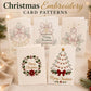 🎅Christmas Hot Sale 50% OFF! ✨🌲 🪡 Christmas Hand Embroidery Card DIY Kit | Stitch Your Way Into the Christmas Spirit ✨ 🎁