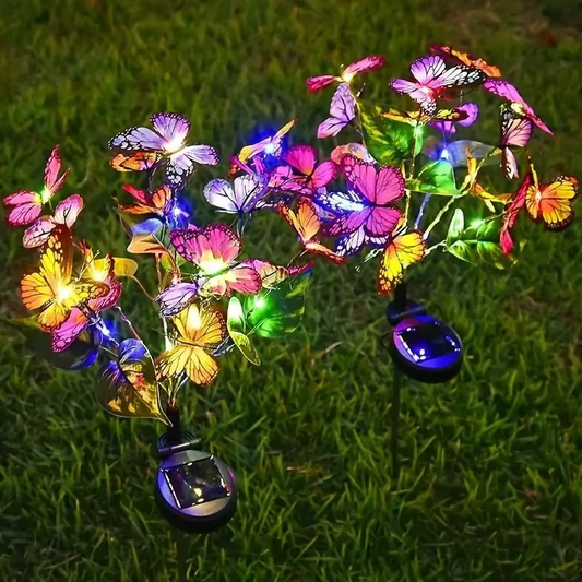 🔥2026 New Arrivals: 50% Off for a Limited Time!🔥🦋Hot Sale Offers-Solar Outdoor Butterfly Lights💐