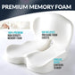 💎 50% OFF! 💎 Non-Slip Memory Foam Seat Cushion – Sciatica Relief, Breathable Mesh & Universal Fit for Car, Office & Wheelchair