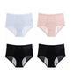 High Waist Leak Proof Ice Silk Panties Plus Size L-5XL