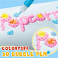 🔮Magic Pen – Draw 3D with one stroke!🎄 DIY Bubble Popcorn Drawing Pens 🔥