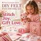 📢📢50% OFF !! ⏰Pink Enchanted Forest DIY Felt Patchwork Kit