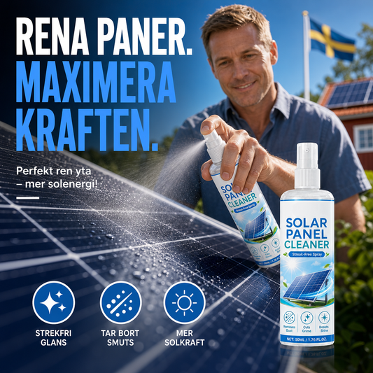 🛒 50% OFF NOW! ☀️ Advanced solar panel cleaning spray – Effectively removes dirt & improves energy output – Easy-to-use outdoor product 💧