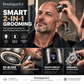 🎉 Hot Sale — Over 14,000 Sold! ⚡🔥 2-in-1 Smart Electric Bald Head Shaver and Beard Trimmer with Digital Display