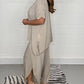 Hot Sale 48% OFF💖Floaty 2 Piece Sleeved Trouser Set